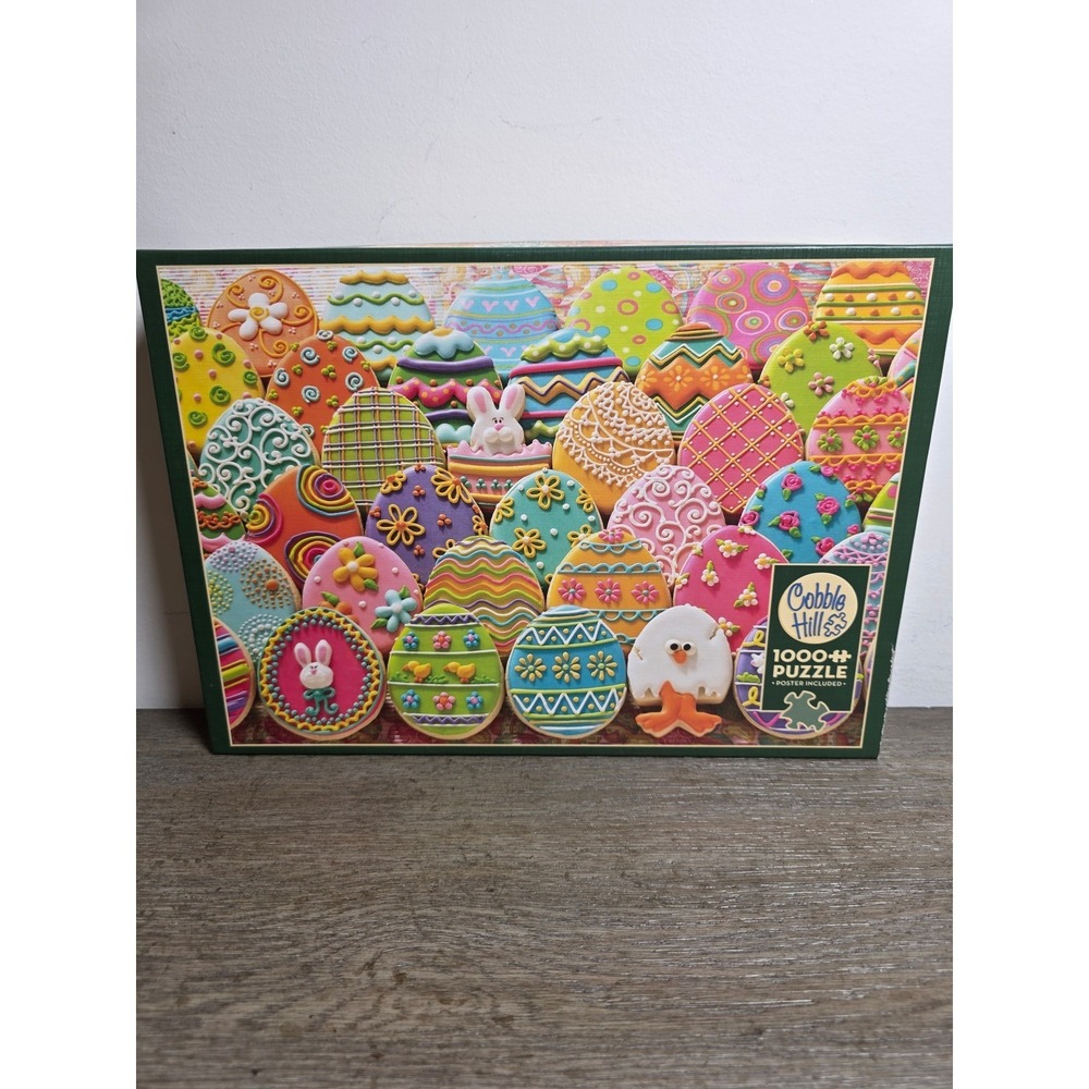 Easter Eggs - 1000 Piece Jigsaw Puzzle by Cobble Hill